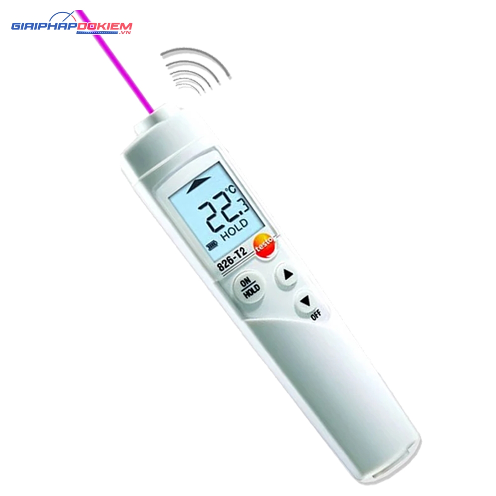 Nhiệt kế hồng ngoại HACCP Testo 826-T2 5 Nhiệt kế hồng ngoại HACCP testo 826-T2