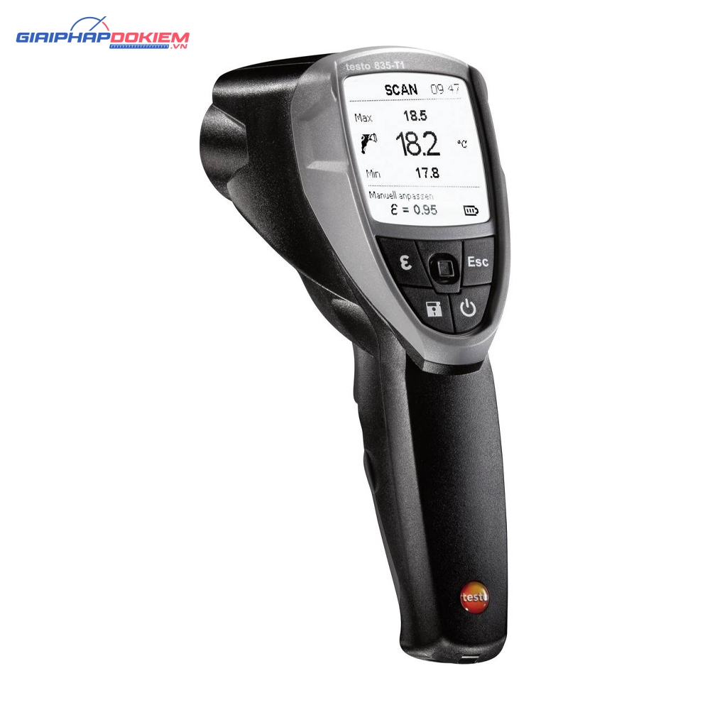 Nhiệt kế hồng ngoại Testo 835-T1 6 Nhiệt kế hồng ngoại Testo 835-T1