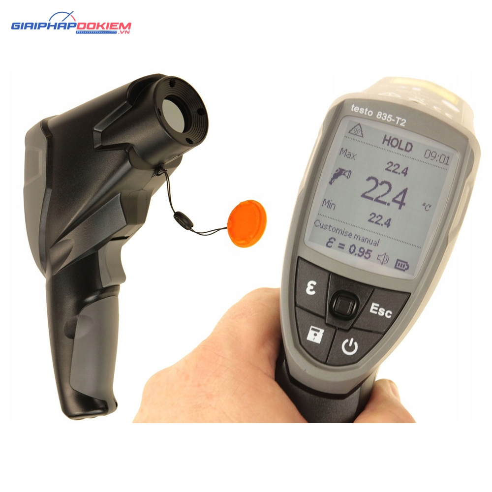 Nhiệt kế hồng ngoại Testo 835-T2 6 Nhiệt kế hồng ngoại testo 835-T2