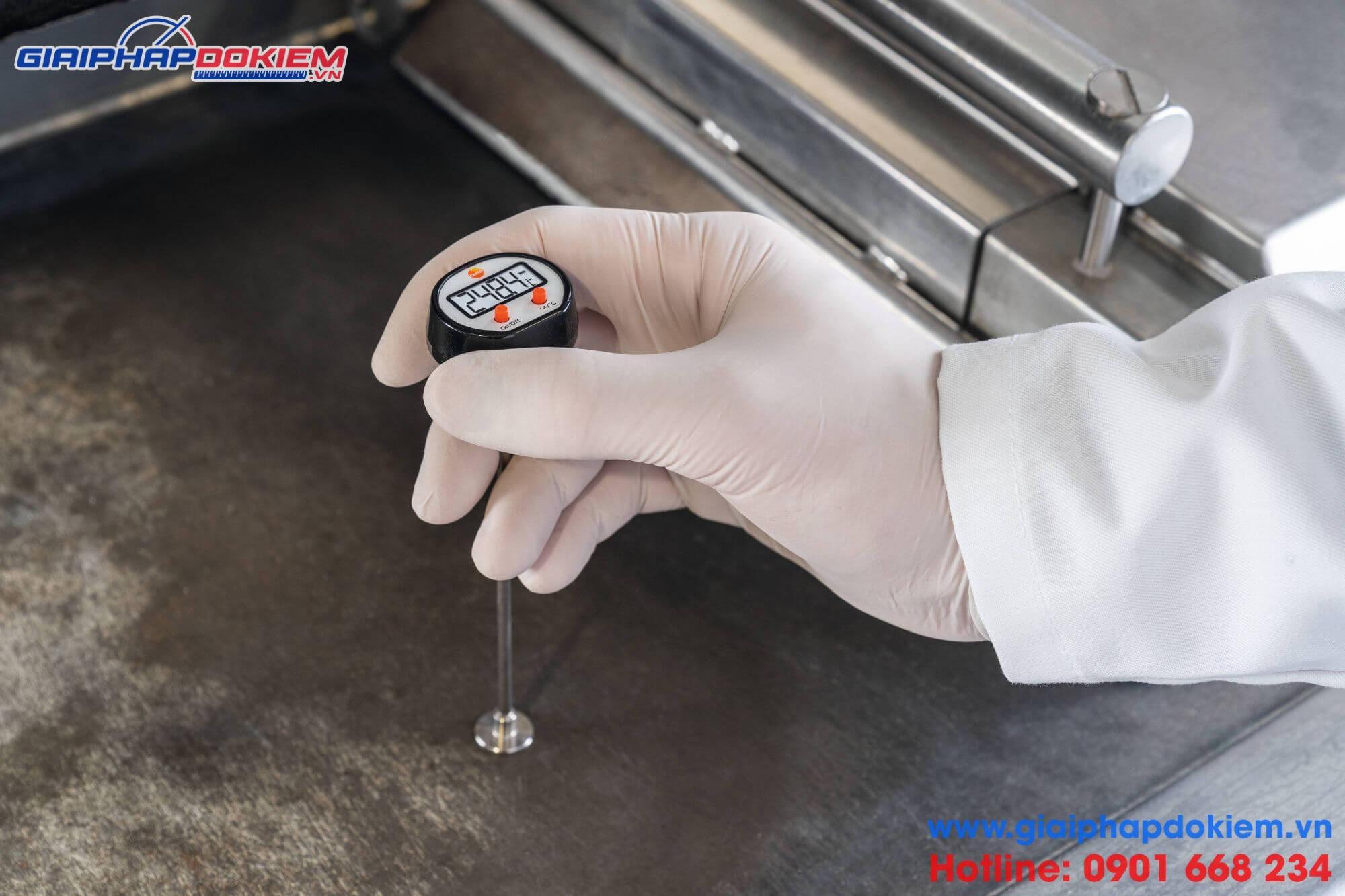 Nhiệt kế thực phẩm đo bề mặt mini Testo 0560 1109 6 Nhiệt kế thực phẩm đo bề mặt mini testo