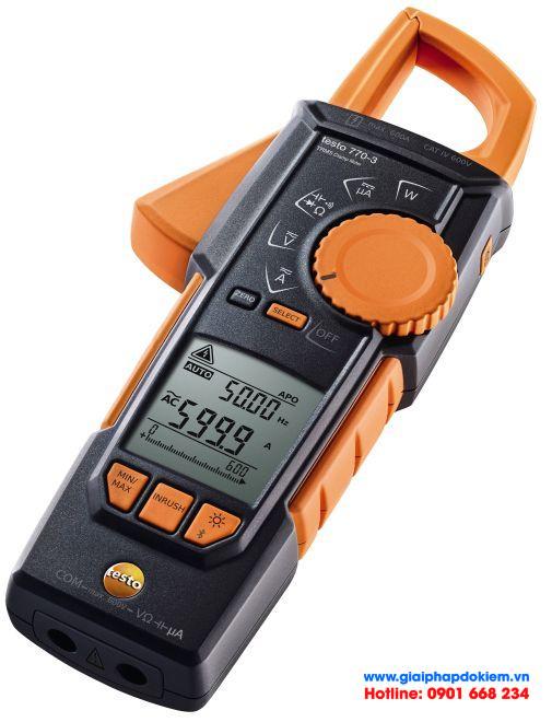 TOP 7 đồng hồ ampe kìm đo dòng DC giá dưới 10 triệu đồng 25 Kìm đo điện Testo 770-3