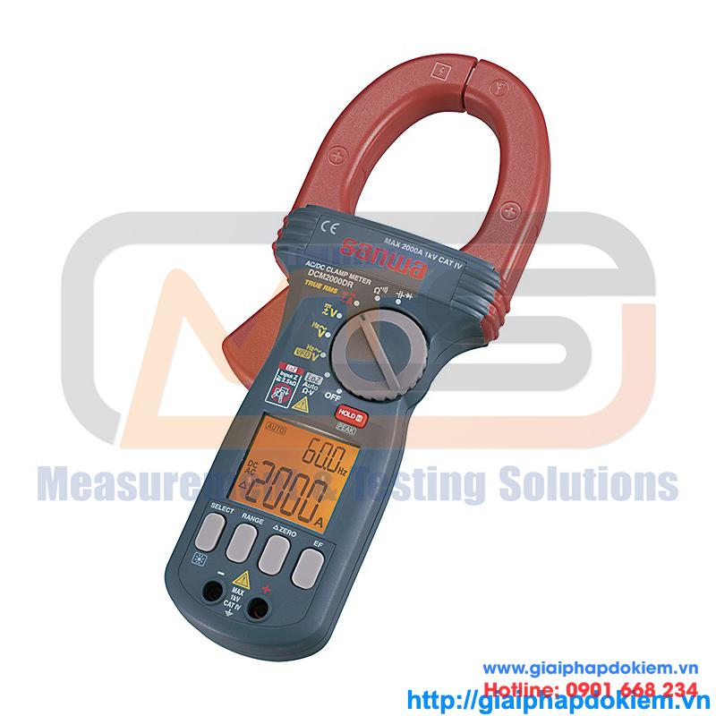 TOP 7 đồng hồ ampe kìm đo dòng DC giá dưới 10 triệu đồng 26 Đồng hồ đo dòng DC Sanwa DCM2000DR