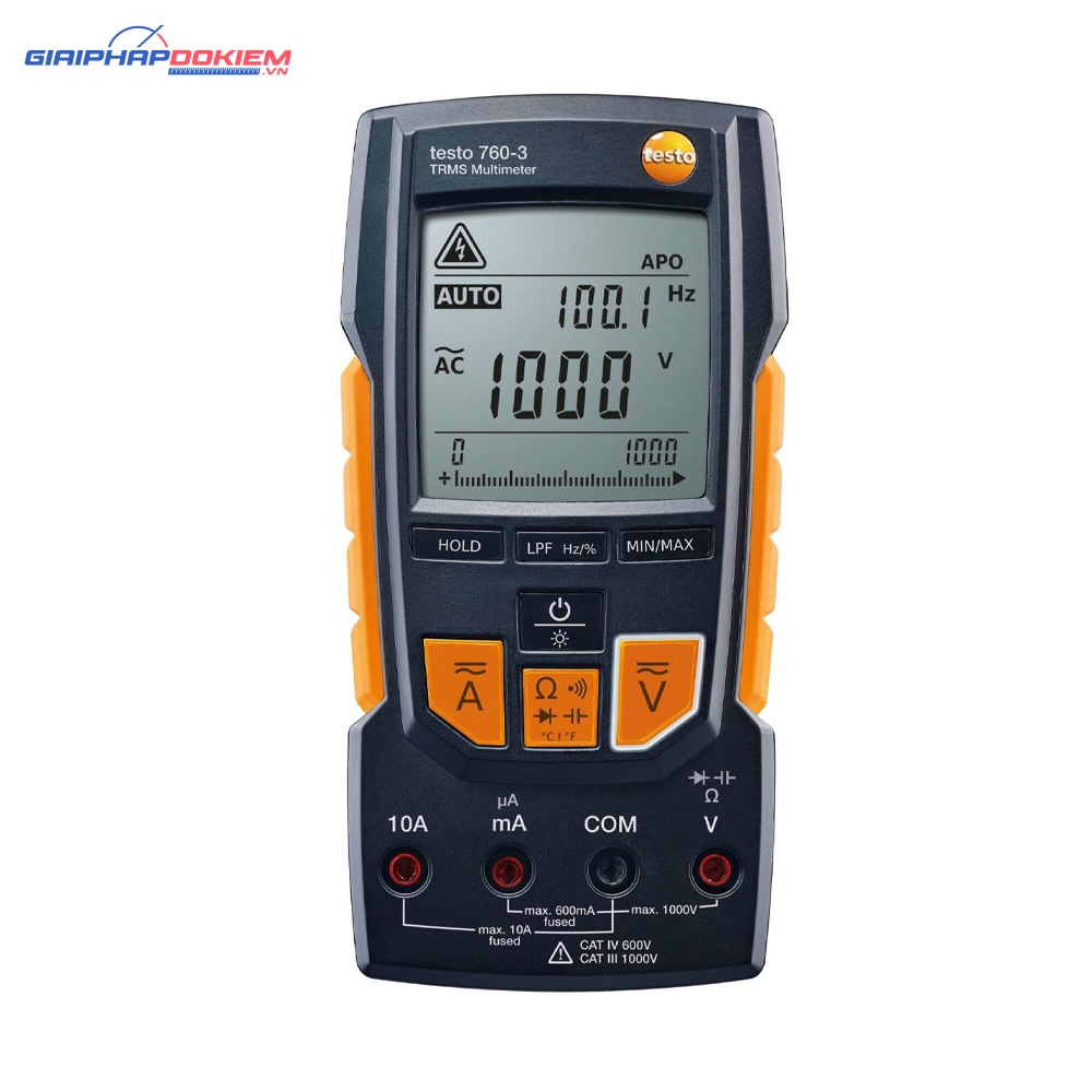 Vạn năng kế kỹ thuật số Testo 760-3 4 Vạn năng kế kỹ thuật số testo 760-3
