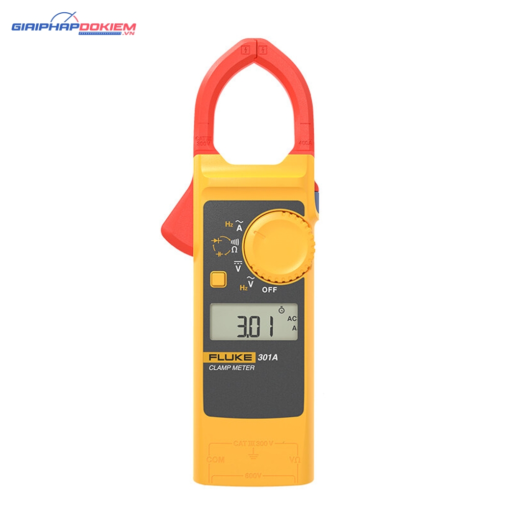 Ampe kìm đo dòng AC Fluke 301A+ 8 Ampe kìm đo dòng AC Fluke 301A