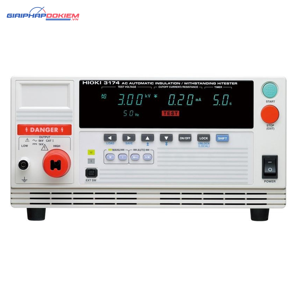 Thiết bị đo điện trở cách điện Hioki 3174 2 Thiết bị đo điện trở cách điện Hioki 3174