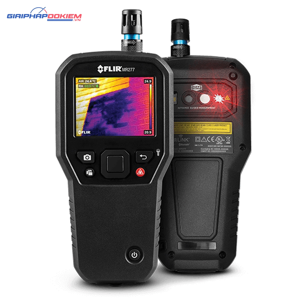 Thiết Bị Đo Độ Ẩm FLIR MR277 4 Thiết Bị Đo Độ Ẩm FLIR MR277