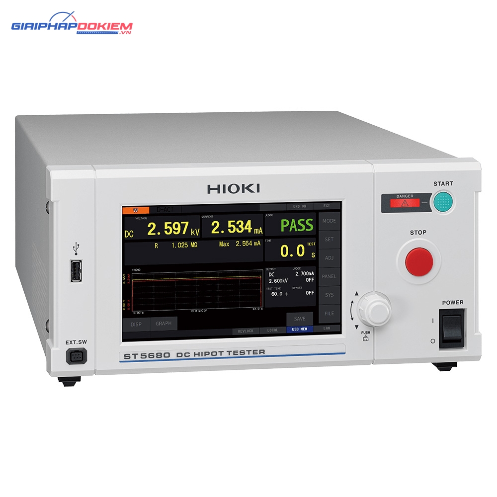 Thiết Bị Đo Hipot DC Hioki ST5680 3 Thiết Bị Đo Hipot DC Hioki ST5680