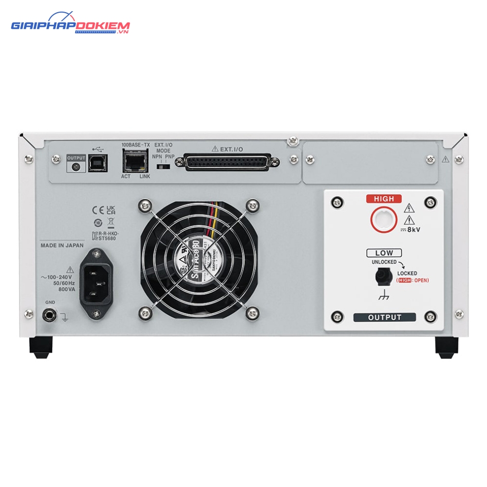 Thiết Bị Đo Hipot DC Hioki ST5680 4 Thiết Bị Đo Hipot DC Hioki ST5680