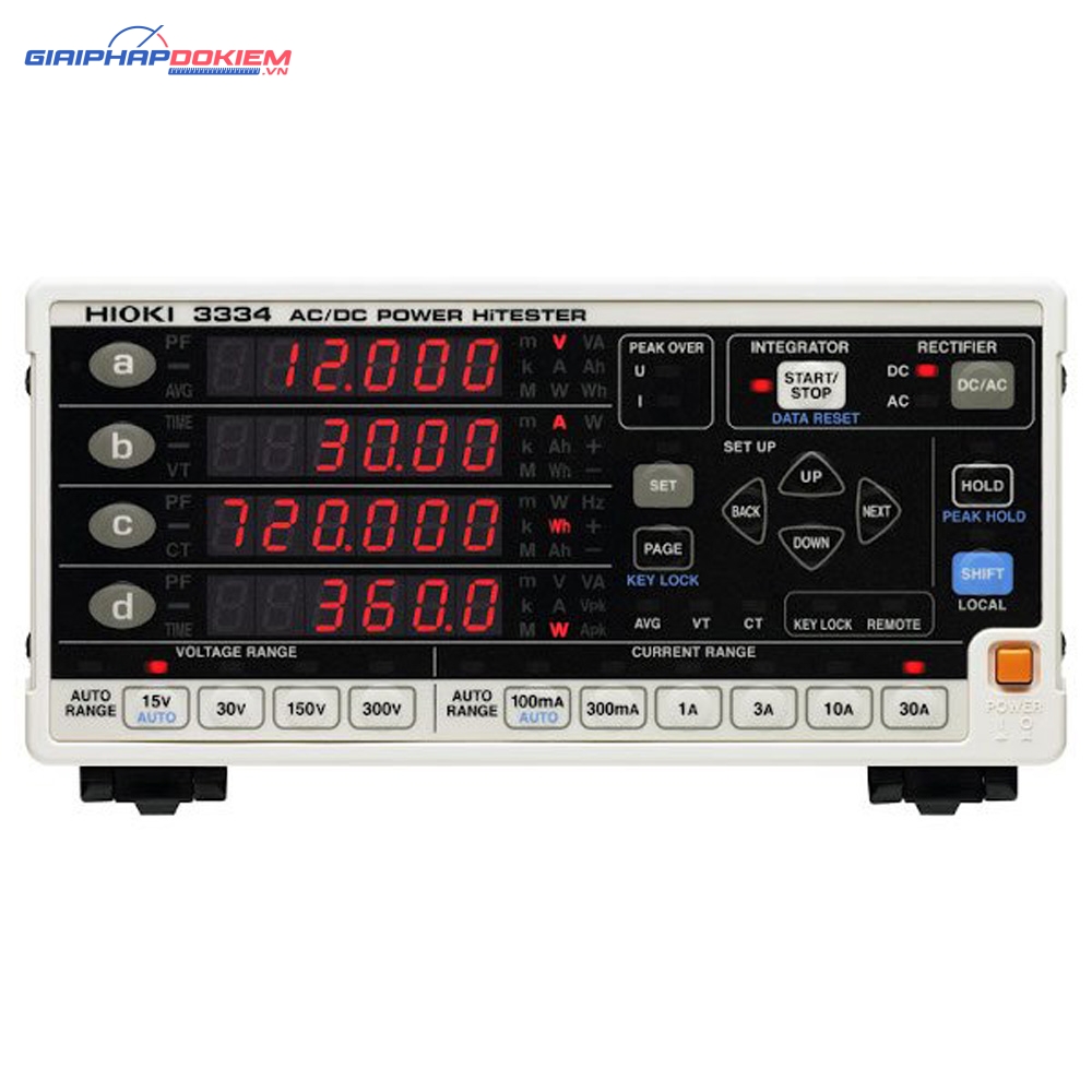 Thiết Bị Đo Công Suất AC/DC Hioki 3334 2 Đồng Hồ Đo Đa Năng Fluke 179