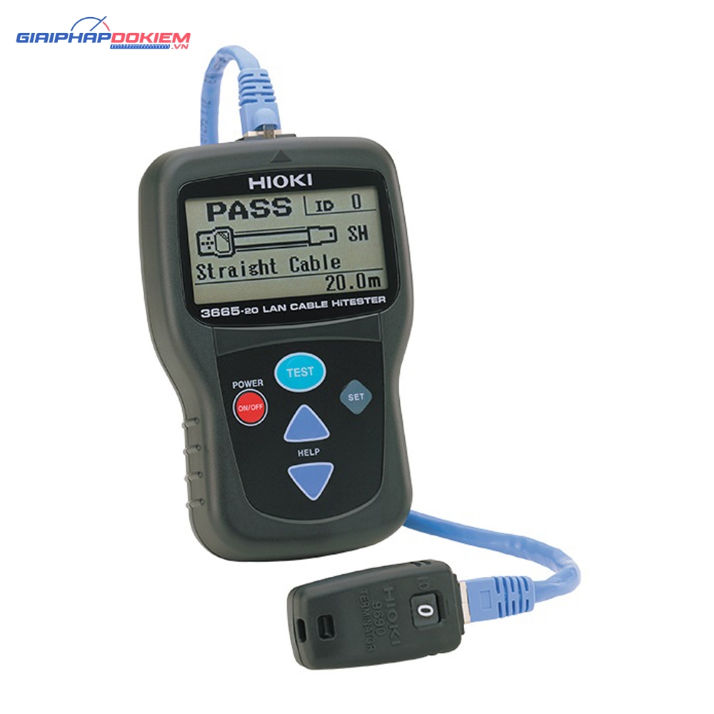 Thiết Bị Kiểm Tra Cáp LAN Hioki 3665-20 2 Đồng Hồ Đo Đa Năng Fluke 179