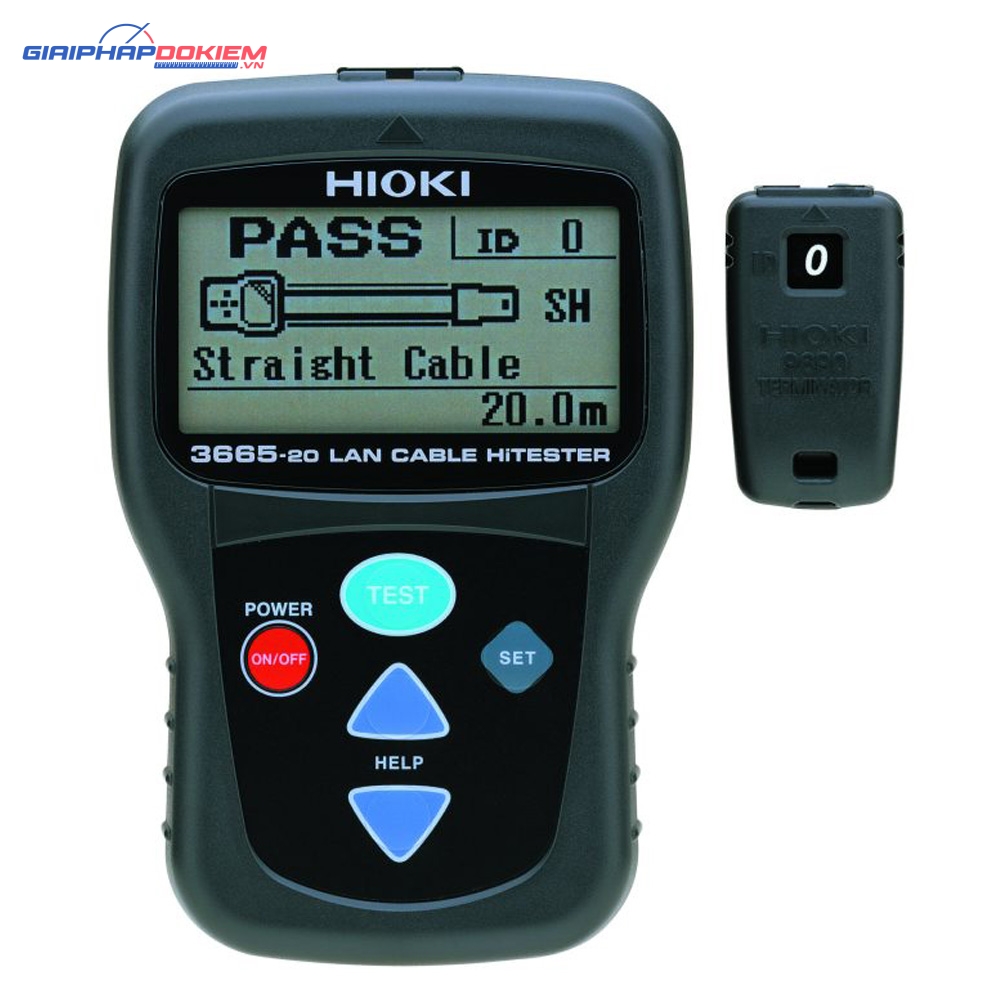 Thiết Bị Kiểm Tra Cáp LAN Hioki 3665-20 3 Đồng Hồ Đo Đa Năng Fluke 179