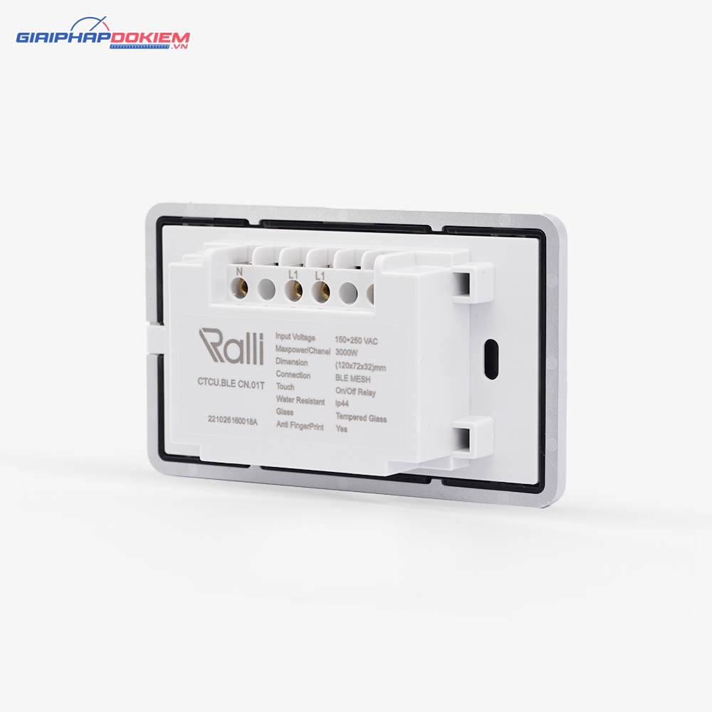 Công tắc thông minh Rạng Đông CTCU.BLE CN.01T 5 Công tắc thông minh Rạng Đông CTCU.BLE CN.01T