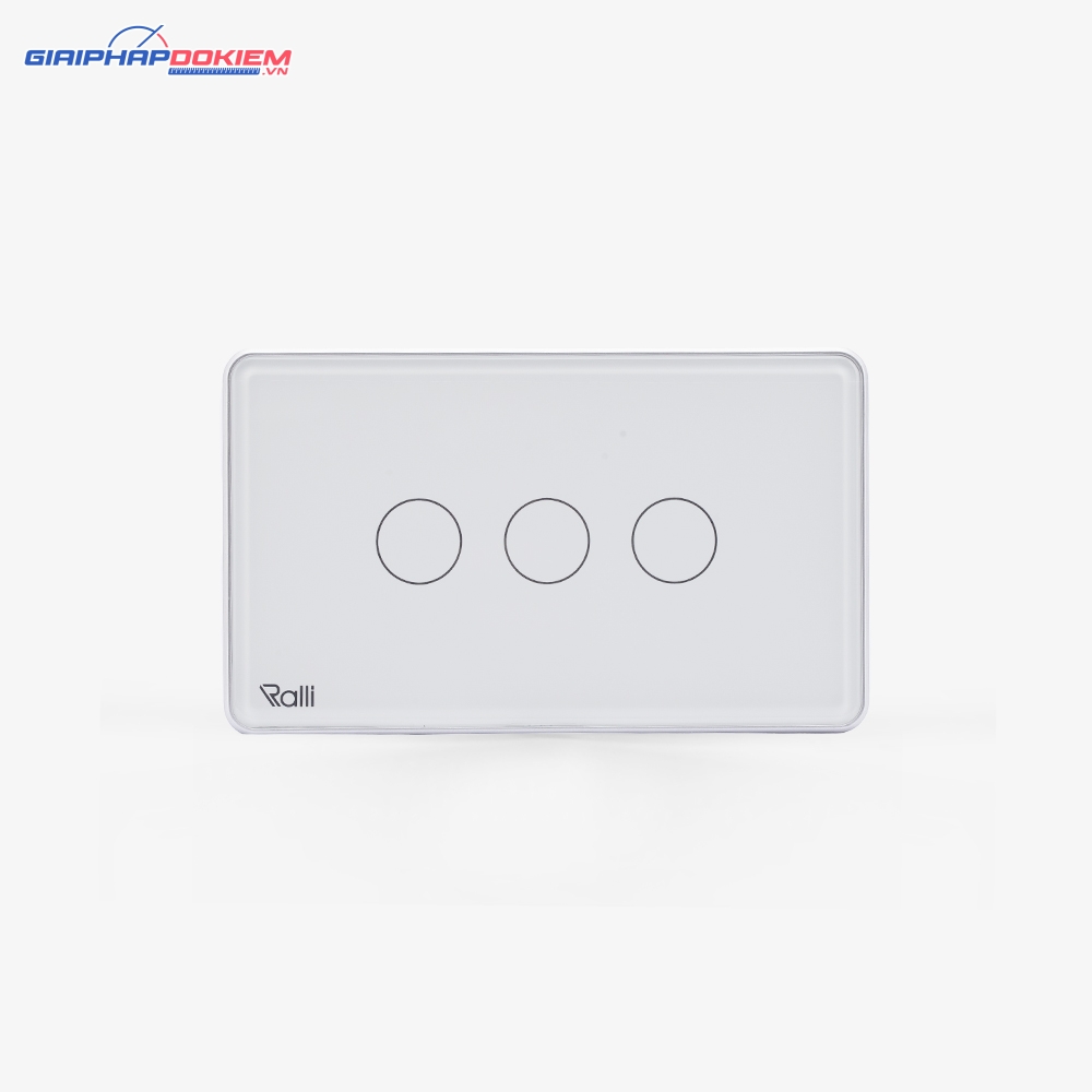 Công tắc thông minh Rạng Đông CTCU.BLE CN.03T 3 Công tắc thông minh Rạng Đông CTCU.BLE CN.03T