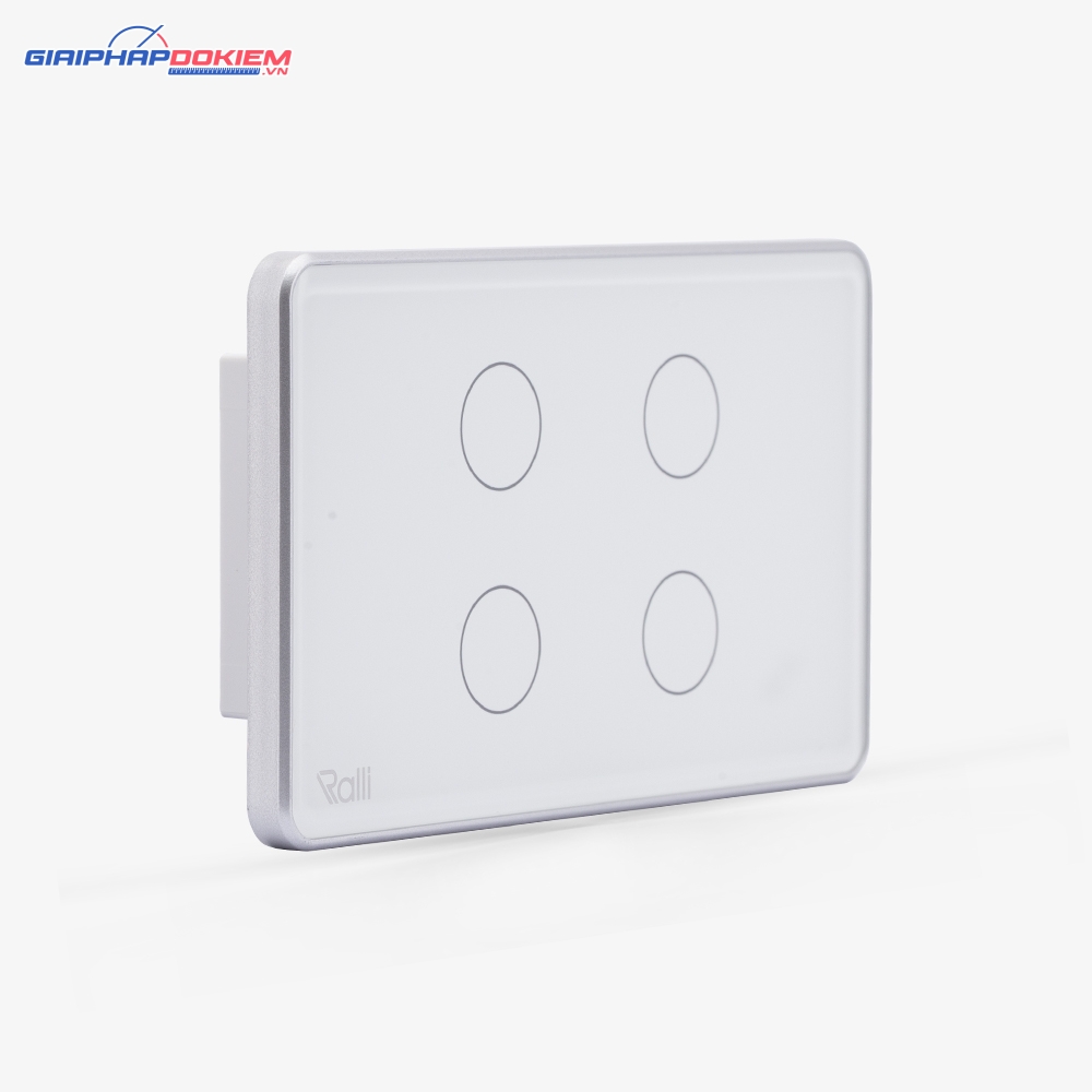 Công tắc thông minh Rạng Đông CTCU.BLE CN.04T 4 Công tắc thông minh Rạng Đông CTCU.BLE CN.04T