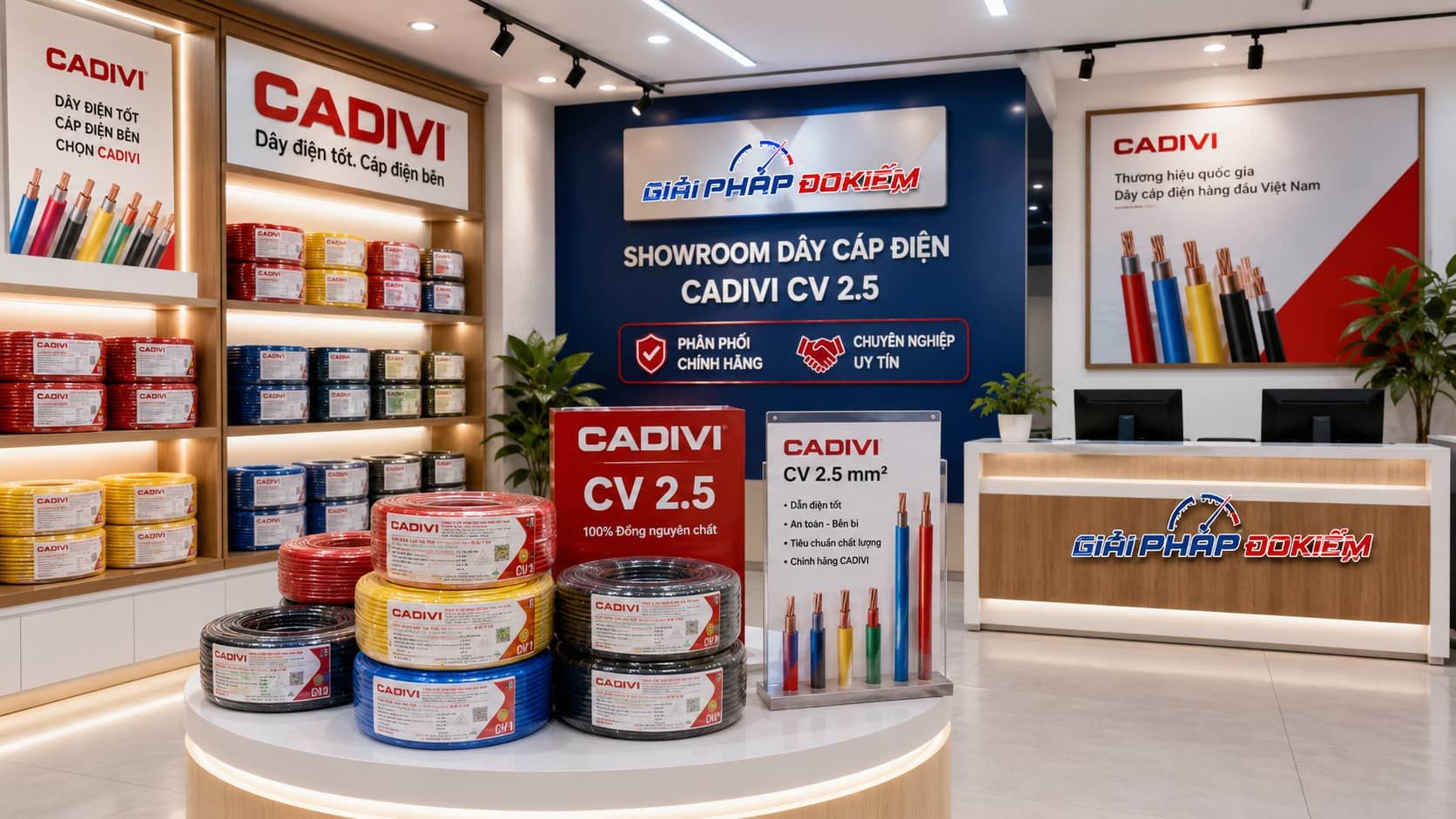 Dây Cáp Điện Cadivi CV 2.5 24 Báo giá dây cáp điện Cadivi 2.5 mới nhất
