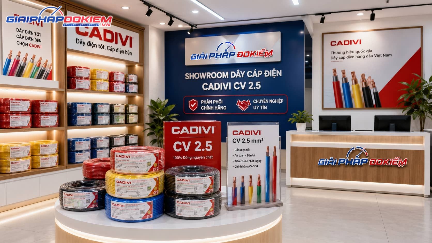 Dây Cáp Điện Cadivi CV 2.5 12 Báo giá dây cáp điện Cadivi 2.5 mới nhất