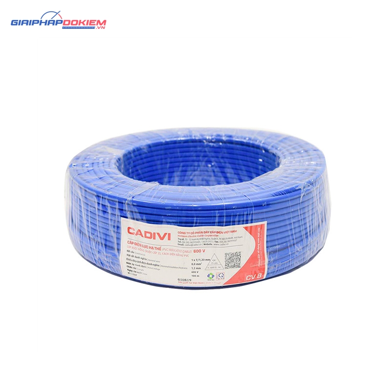 Dây đơn cứng ruột đồng Cadivi VC 1 Dây đơn cứng ruột đồng Cadivi VC