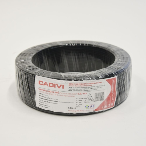 Dây đơn cứng ruột đồng Cadivi VC