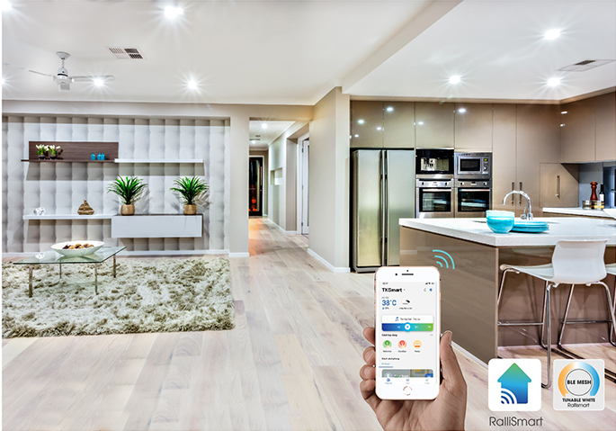 Đèn LED âm trần downlight thông minh Rạng Đông AT20.BLE.RGBCW 90/7W Đèn LED âm trần downlight thông minh Rạng Đông AT20.BLE.RGBCW 90/7W