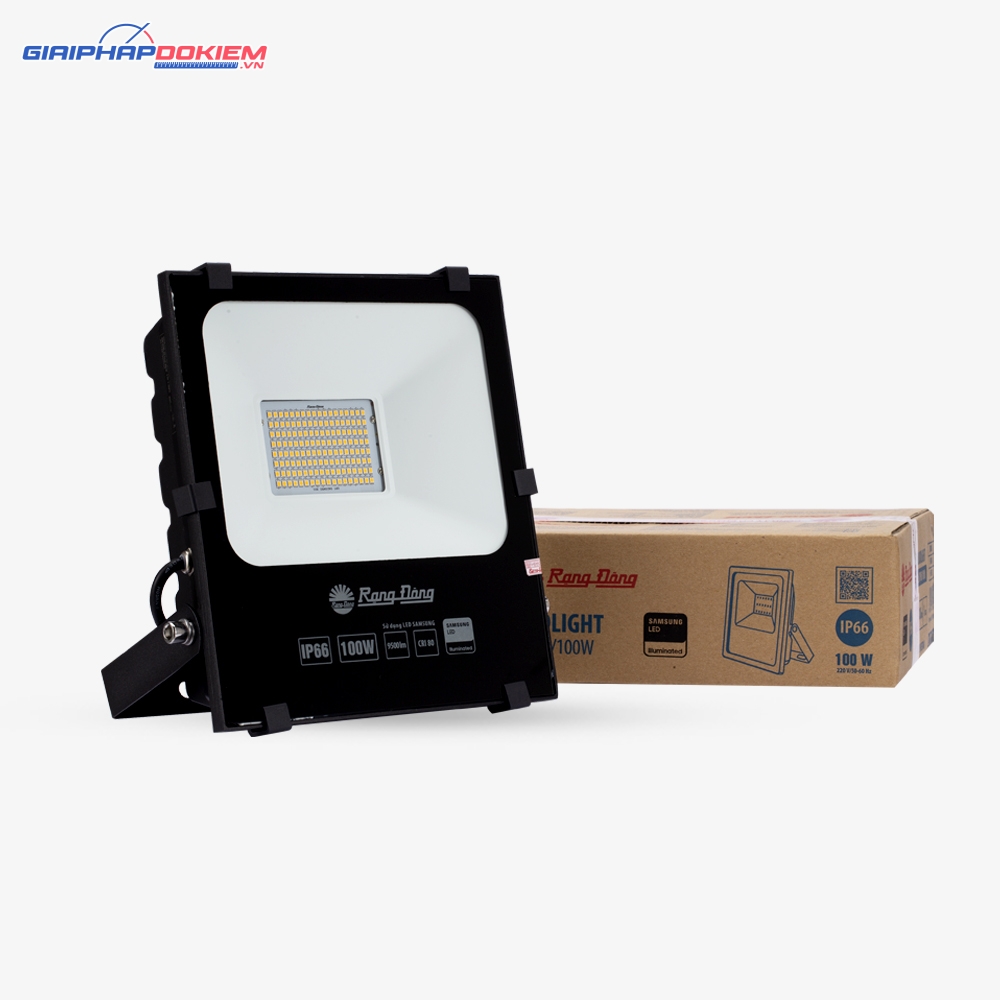 Đèn Pha LED Rạng Đông CP06 100W 2 Đèn Pha LED Rạng Đông CP06 100W
