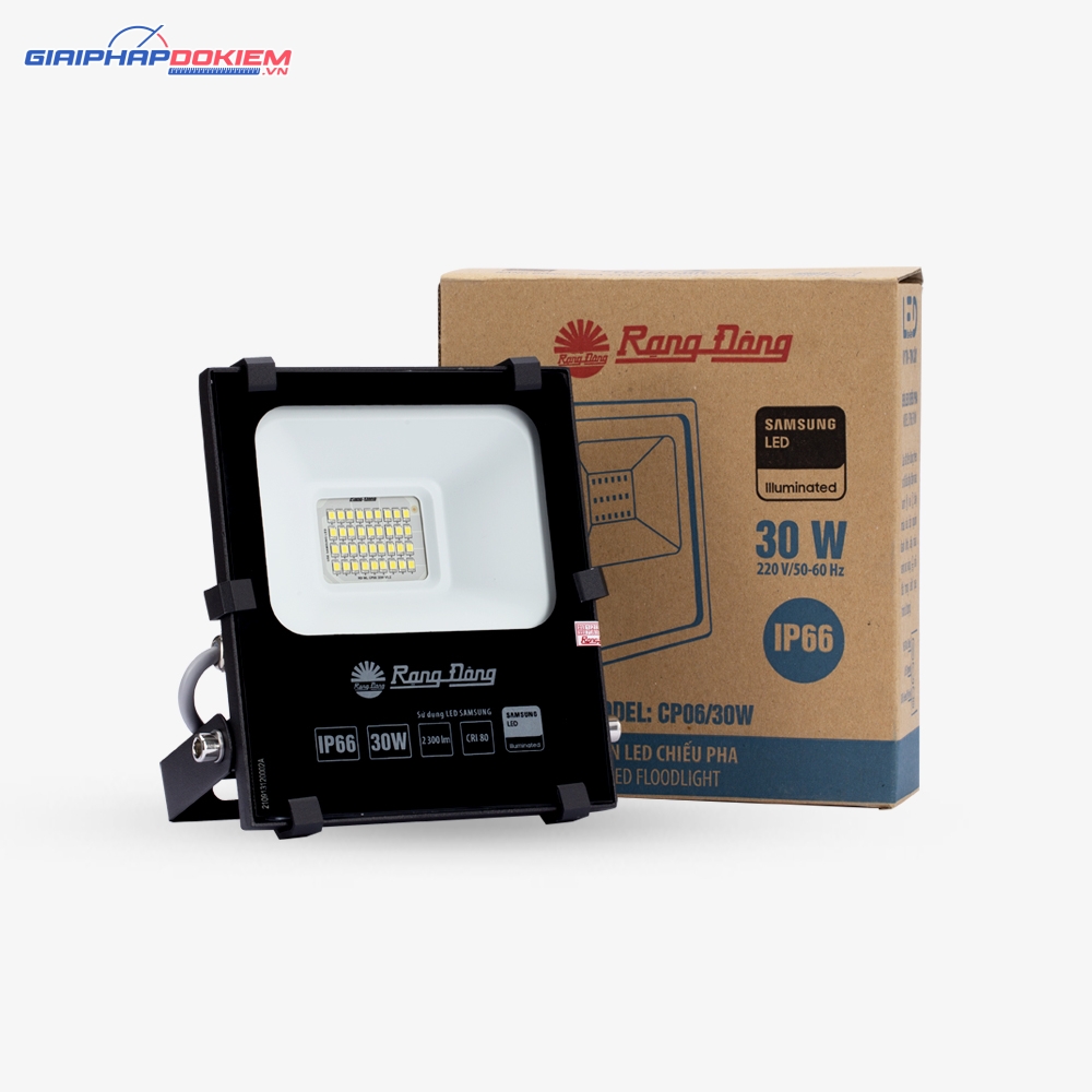 Đèn Pha LED Rạng Đông CP06 30W 3 Đèn Pha LED Rạng Đông CP06 30W