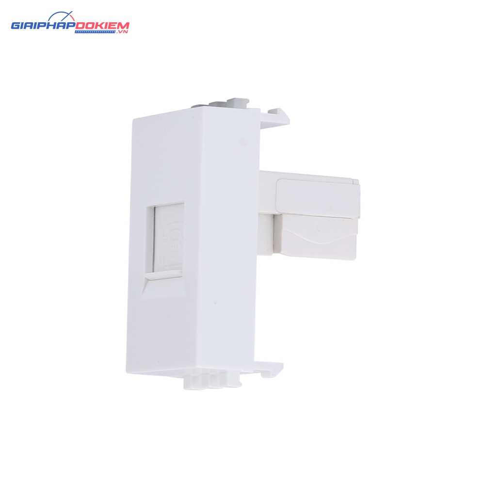 Hạt ổ cắm điện thoại âm tường Rạng Đông HOC.DT01 1 Hạt ổ cắm điện thoại âm tường Rạng Đông HOC.DT01