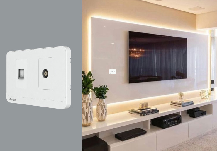 Hạt ổ cắm tivi âm tường Hạt ổ cắm tivi âm tường Rạng Đông HOC.ANTEN01 Hạt ổ cắm tivi âm tường Hạt ổ cắm tivi âm tường Rạng Đông HOC.ANTEN01