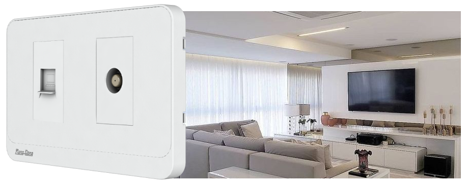 Hạt ổ cắm tivi âm tường Hạt ổ cắm tivi âm tường Rạng Đông HOC.ANTEN01 Hạt ổ cắm tivi âm tường Hạt ổ cắm tivi âm tường Rạng Đông HOC.ANTEN01