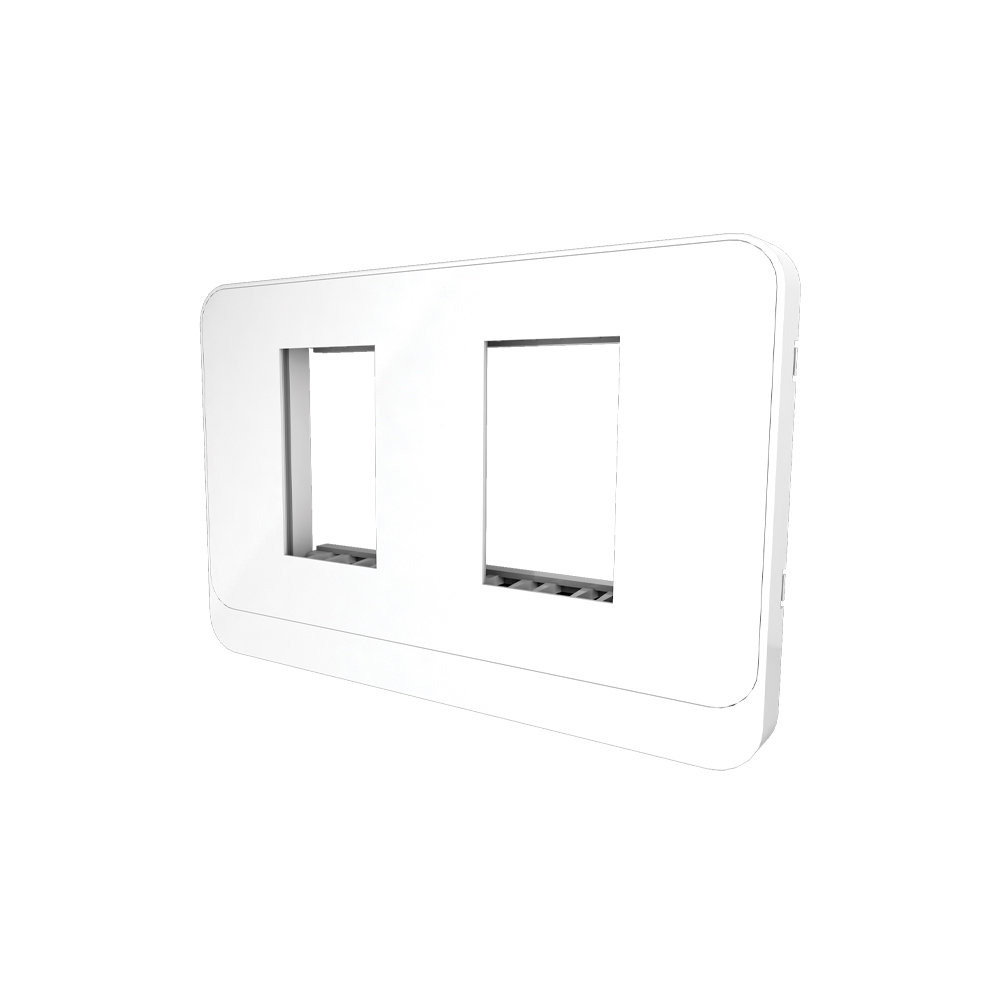 Mặt công tắc ổ cắm âm tường Rạng Đông MOC01 80x120x9/2H