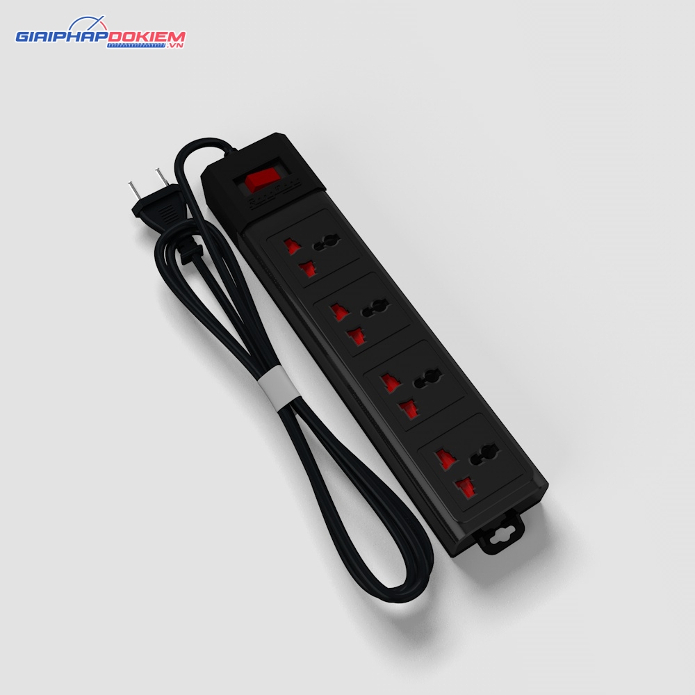 Ổ cắm đa năng 5m Rạng Đông OC02 4C/5M/10A 1 Ổ cắm đa năng 5m Rạng Đông OC02 4C/5M/10A
