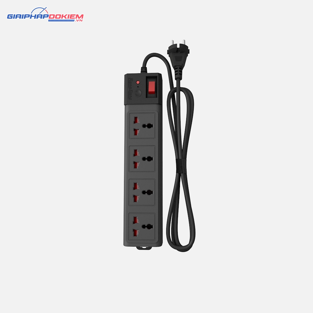 Ổ cắm đa năng chống giật 3m Rạng Đông OC04 4C/3M/10A 1 Ổ cắm đa năng chống giật 3m Rạng Đông OC04 4C/3M/10A