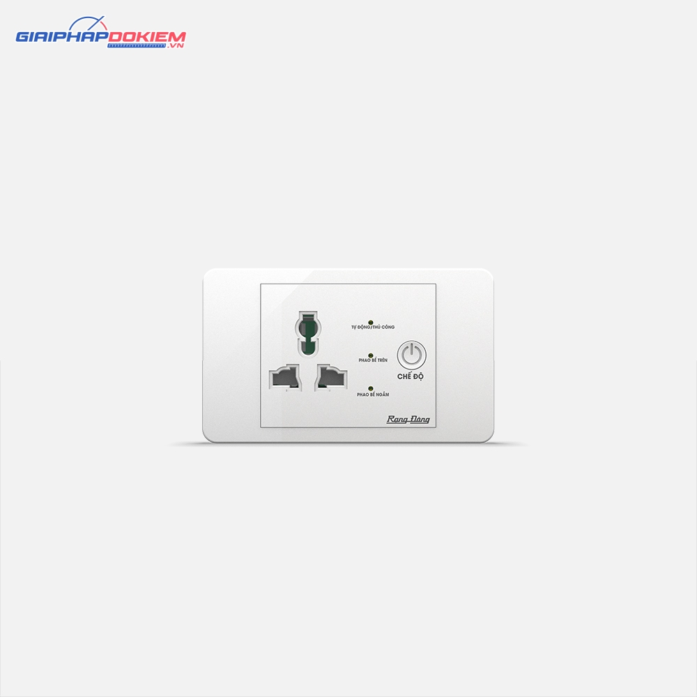 Ổ cắm máy bơm an toàn Rạng Đông OC03.MB 16A 1 Ổ cắm máy bơm an toàn Rạng Đông OC03.MB 16A