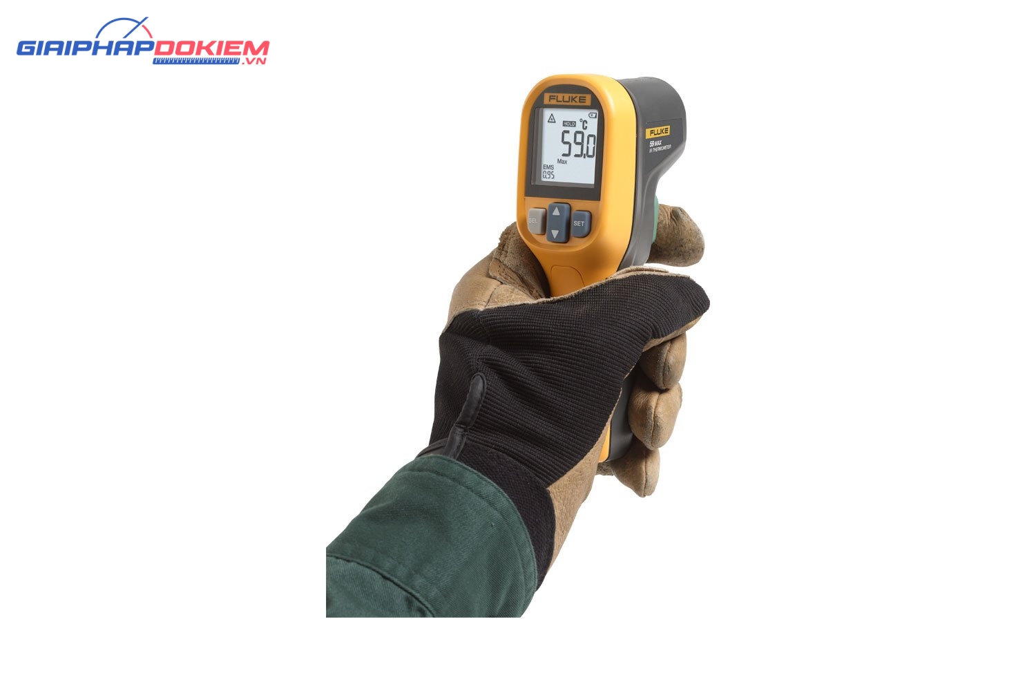 Máy đo nhiệt độ hồng ngoại Fluke 59 MAX 12 Máy đo nhiệt độ hồng ngoại Fluke 59 MAX