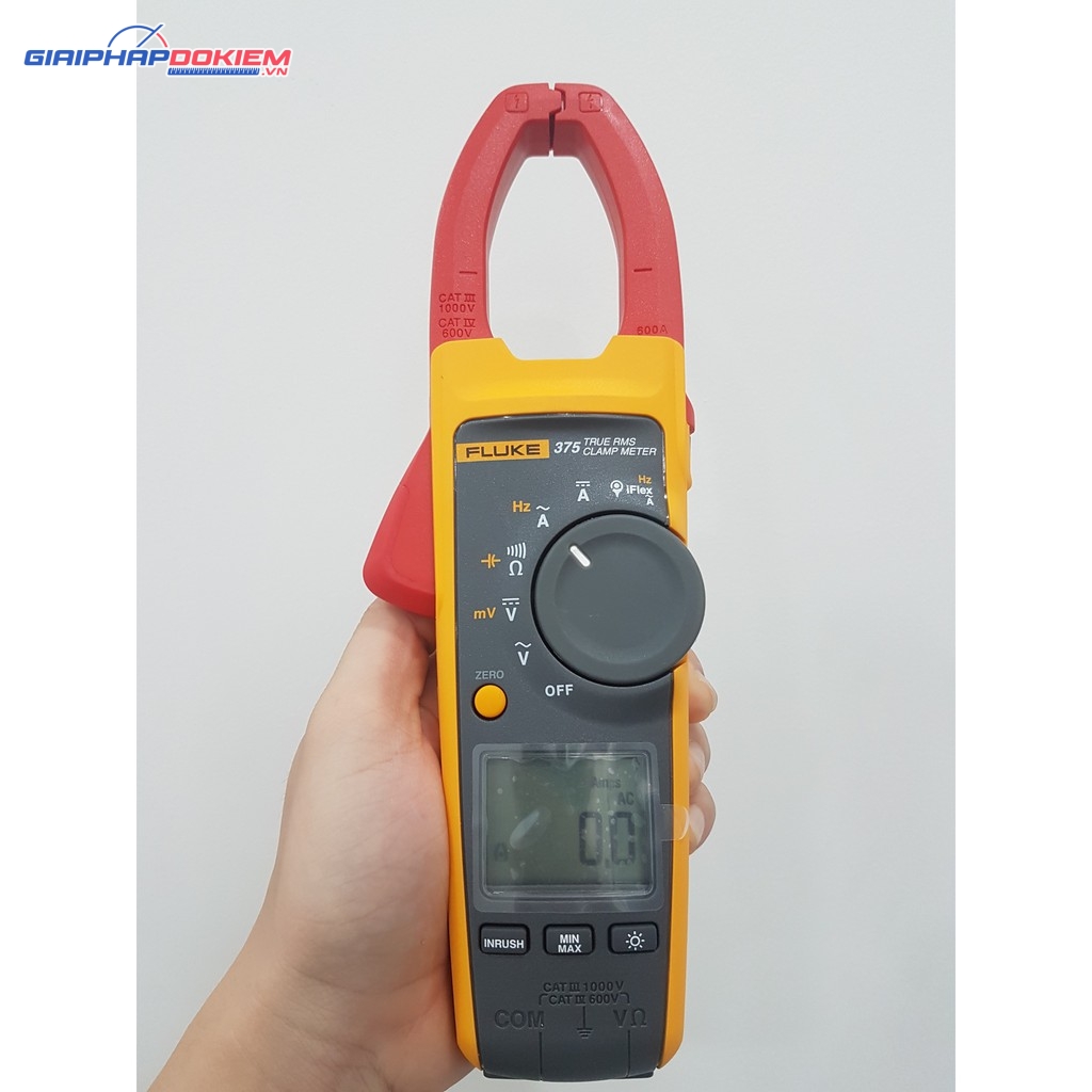 Ampe Kìm Đo Dòng AC/DC Fluke 375 14 Ampe Kìm Đo Dòng AC/DC Fluke 375 - Ảnh 5