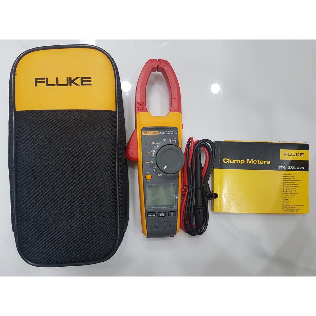 Ampe Kìm Đo Dòng AC/DC Fluke 375 21 Ampe Kìm Đo Dòng AC/DC Fluke 375 - Ảnh 12