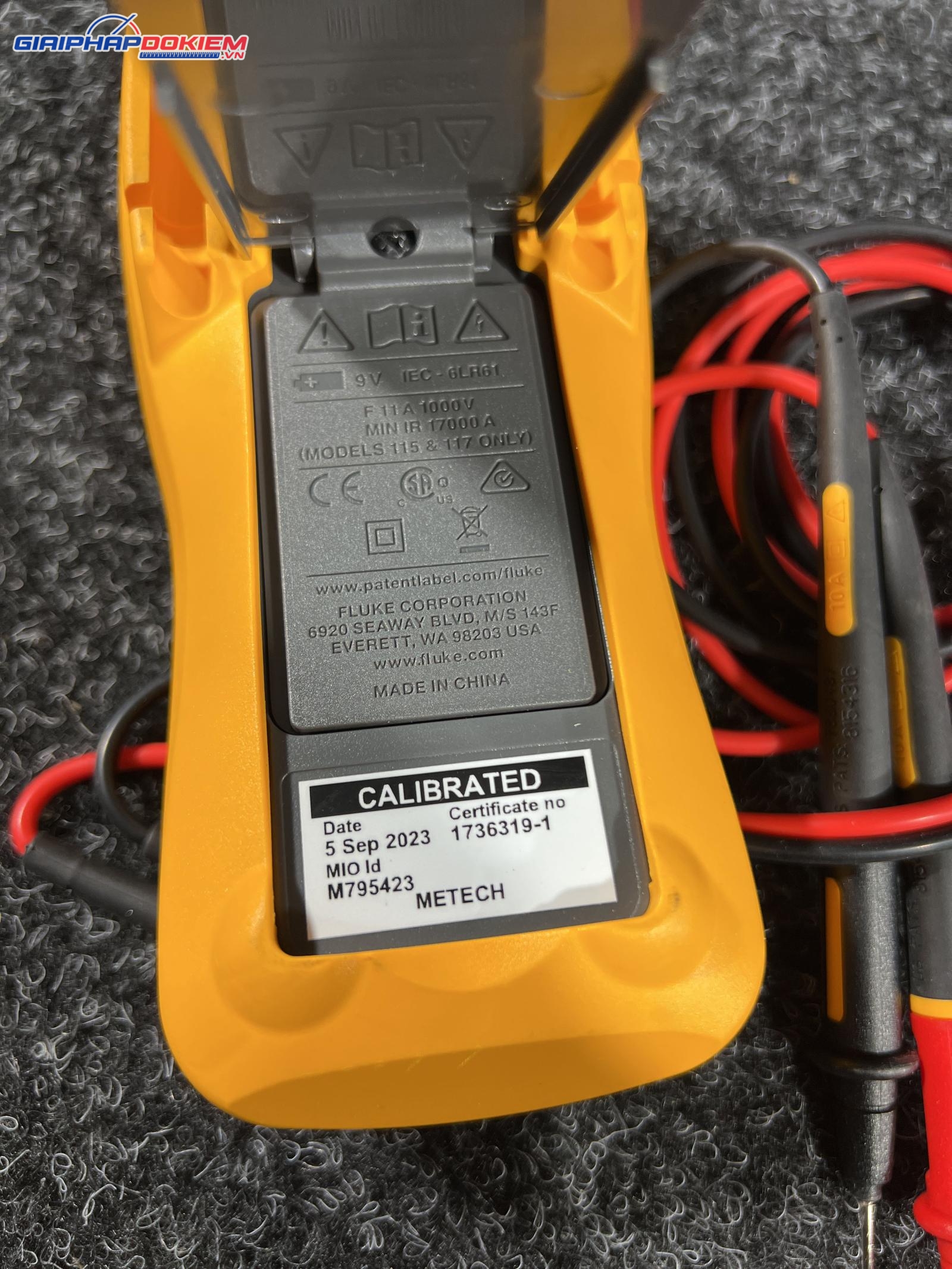 Đồng hồ vạn năng FLUKE 114 (True RMS) 22 Đồng hồ vạn năng FLUKE 114 (True RMS) - Ảnh 10