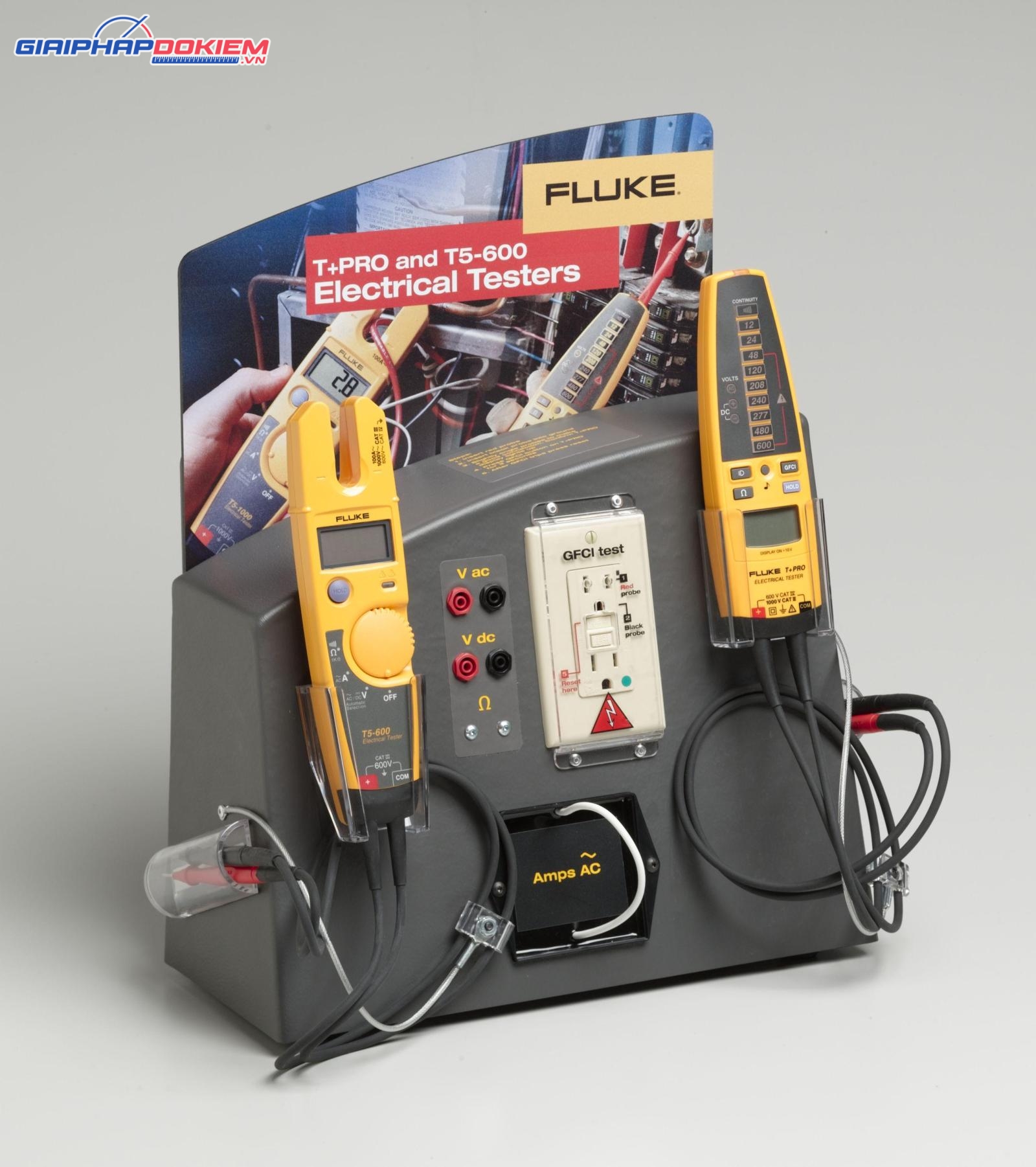Ampe kìm đo dòng AC/DC FLUKE 376 (2500A) 20 Ampe kìm đo dòng AC/DC FLUKE 376 (2500A) - Ảnh 9