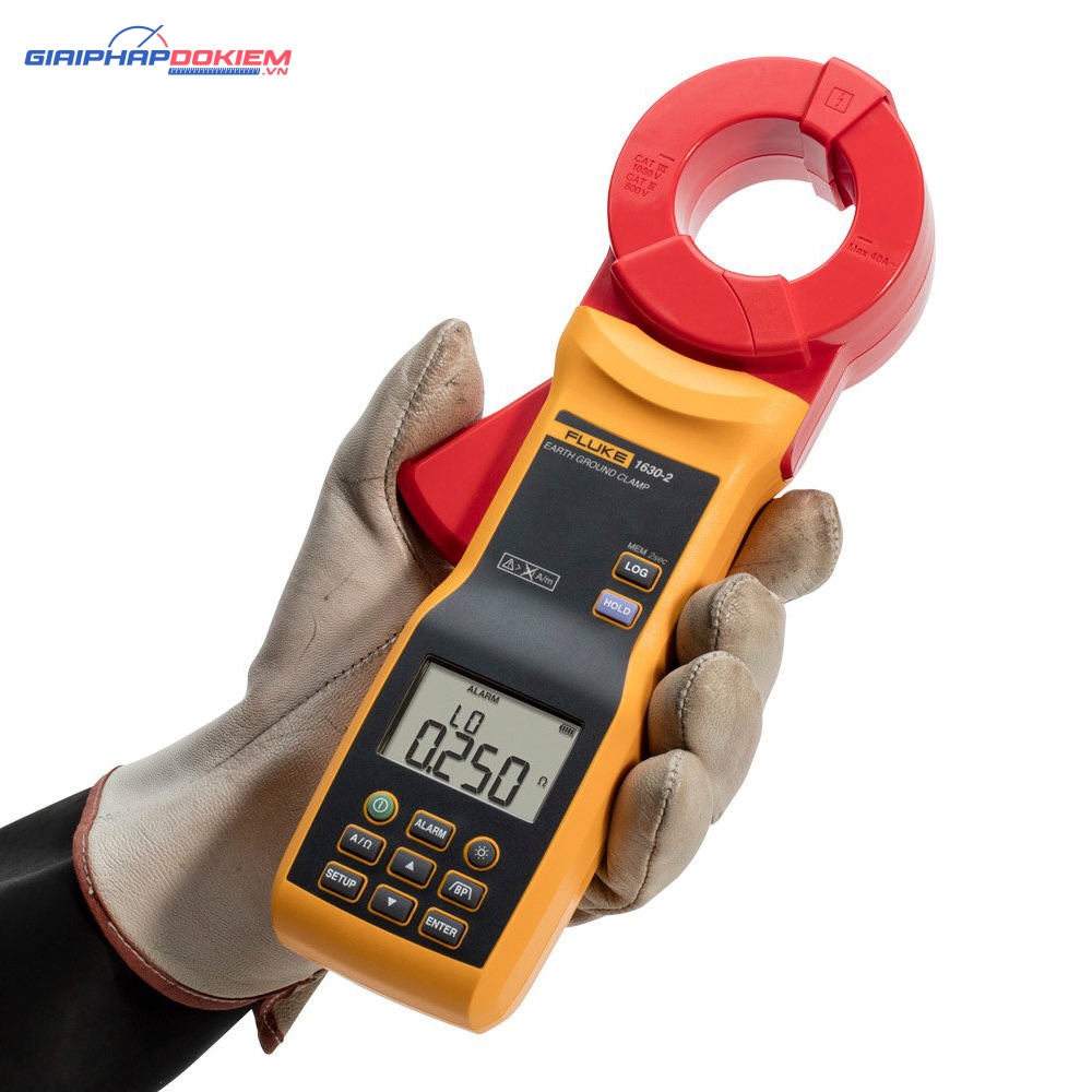 Ampe Kìm Đo Điện Trở Đất Fluke 1630-2 8 Ampe Kìm Đo Điện Trở Đất Fluke 1630-2