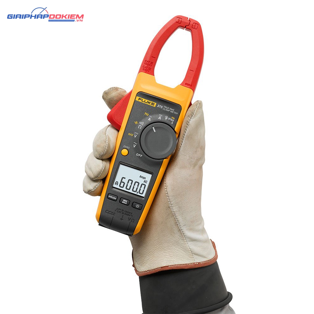 Ampe Kìm Đo Dòng AC/DC Fluke 375 11 Ampe Kìm Đo Dòng AC/DC FLUKE 375 (600A; True RMS)
