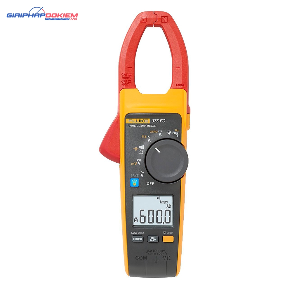 Ampe Kìm Đo Dòng AC/DC FLUKE 375 FC (600A; True RMS) 8 Ampe Kìm Đo Dòng AC/DC FLUKE 375 FC (600A; True RMS)