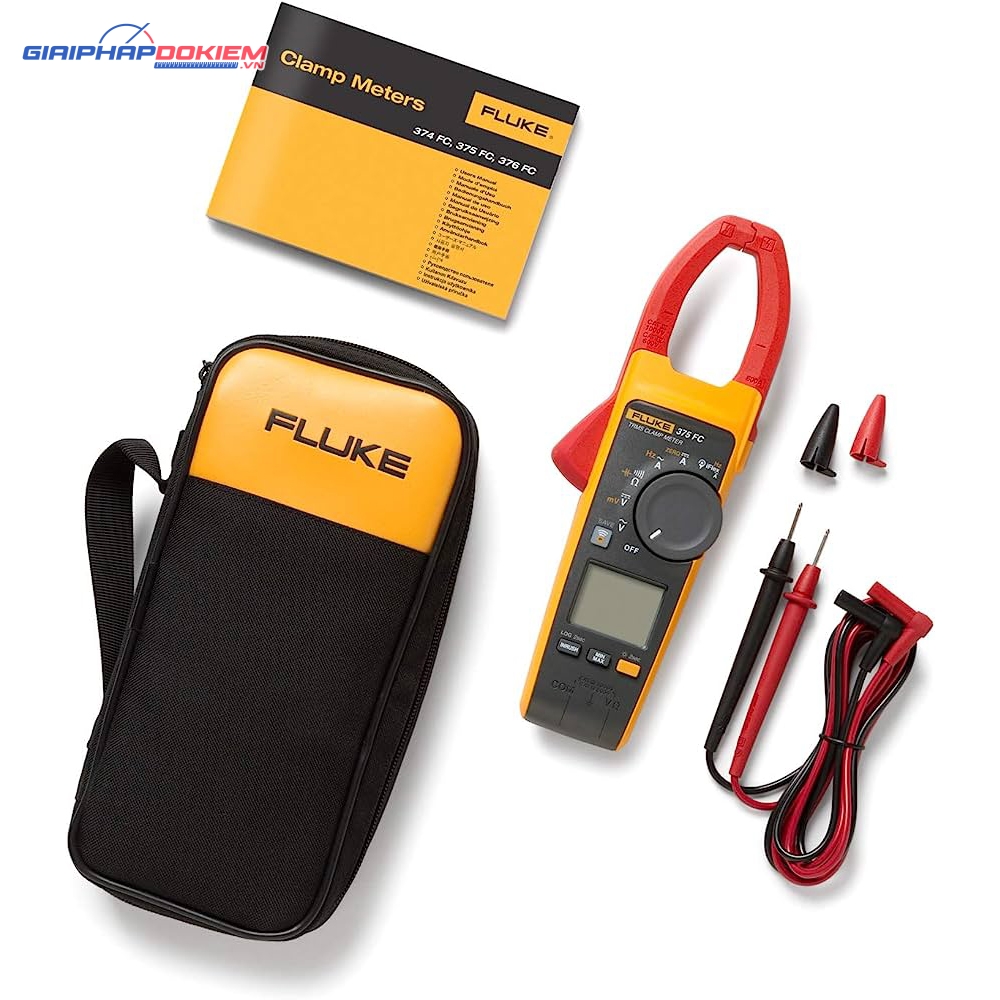 Ampe Kìm Đo Dòng AC/DC FLUKE 375 FC (600A; True RMS) 12 Ampe Kìm Đo Dòng AC/DC FLUKE 375 FC (600A; True RMS)