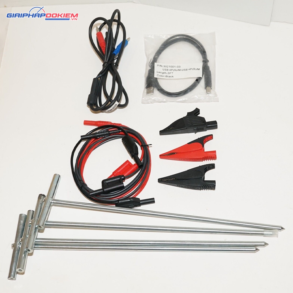 Bộ KIT thiết bị đo điện trở đất FLUKE 1625-2 KIT 18 Bộ KIT thiết bị đo điện trở đất FLUKE 1625-2 KIT - Ảnh 8
