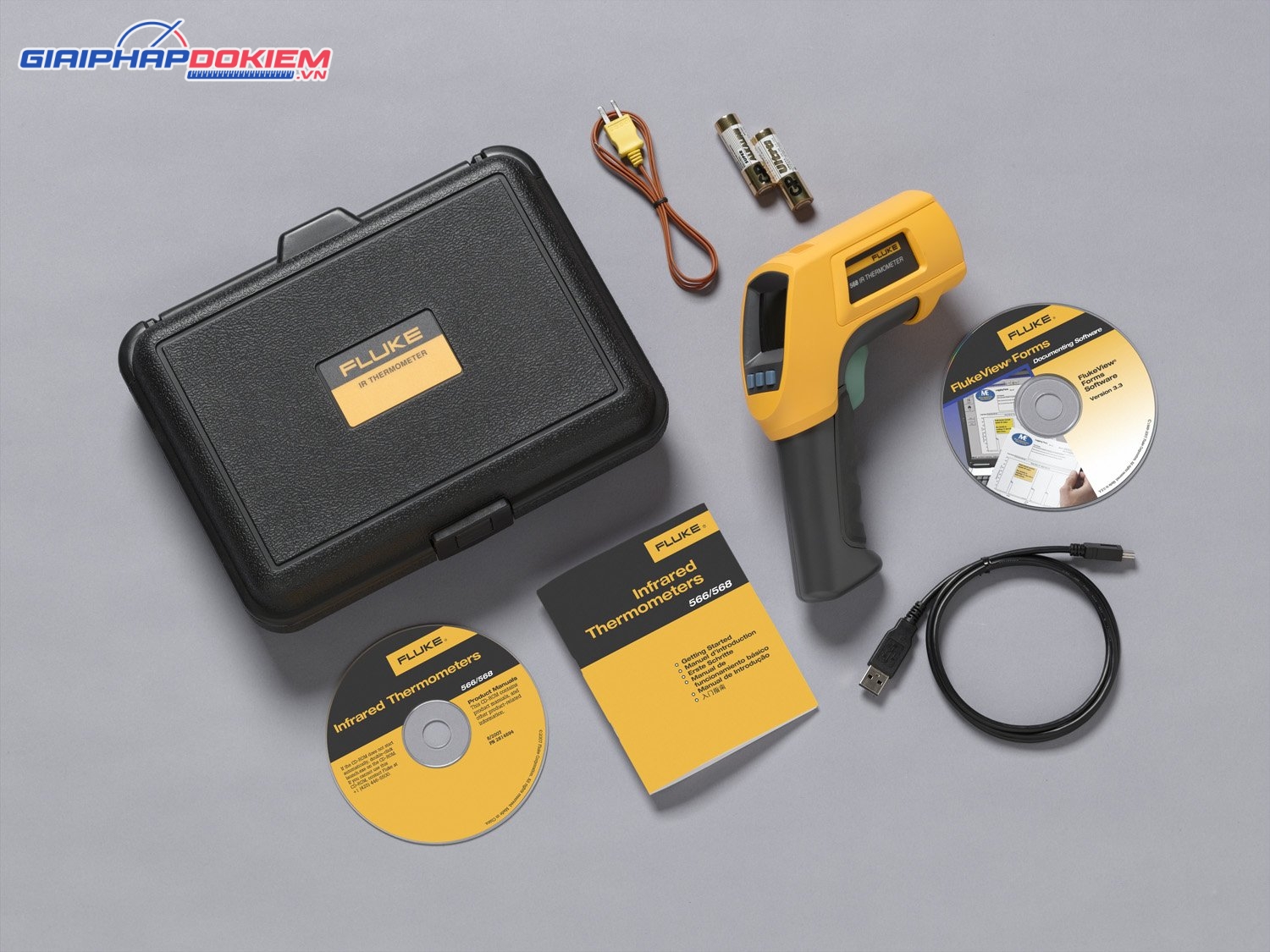 Súng đo nhiệt độ bằng hồng ngoại FLUKE 568 (800℃) 14 Súng đo nhiệt độ bằng hồng ngoại FLUKE 568 (800℃) - Ảnh 3