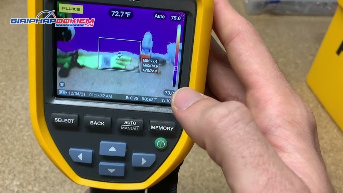 Camera Đo Nhiệt Độ Fluke TiS75+ 16 Camera Đo Nhiệt Độ Fluke TiS75+ - Ảnh 6