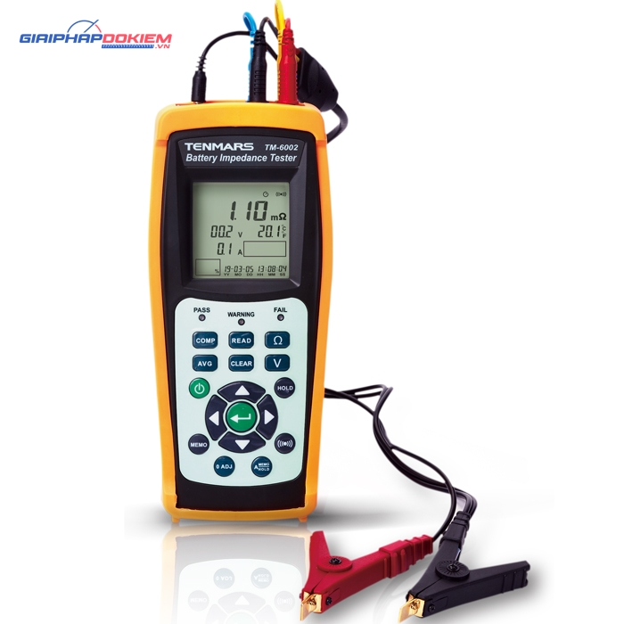 Máy đo nội trở ắc quy TENMARS TM-6002 2 Máy đo nội trở ắc quy TENMARS TM-6002