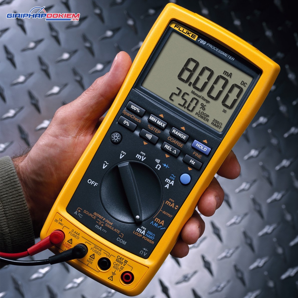 Máy hiệu chuẩn dòng điện, điện áp Fluke 789 17 Máy hiệu chuẩn dòng điện, điện áp Fluke 789