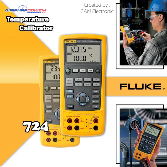 Máy Hiệu Chuẩn Nhiệt Độ Fluke 724 (RTDs và Thermocouples) 21 Máy Hiệu Chuẩn Nhiệt Độ Fluke 724 (RTDs và Thermocouples)