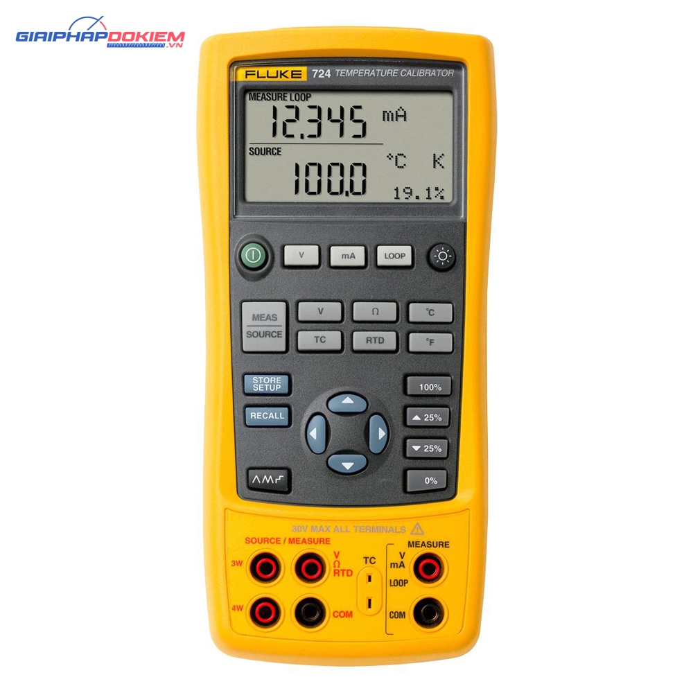 Máy Hiệu Chuẩn Nhiệt Độ Fluke 724 (RTDs và Thermocouples) 12 Máy Hiệu Chuẩn Nhiệt Độ Fluke 724 (RTDs và Thermocouples)