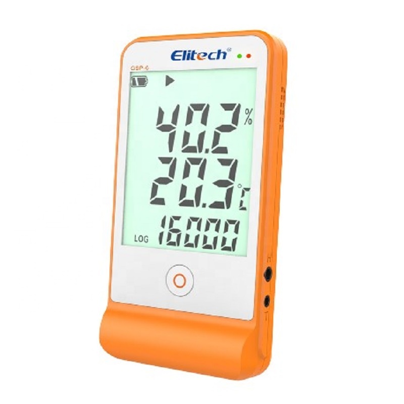 Nhiệt ẩm kế tự ghi Elitech GSP-6 (Ghi 16000 điểm)