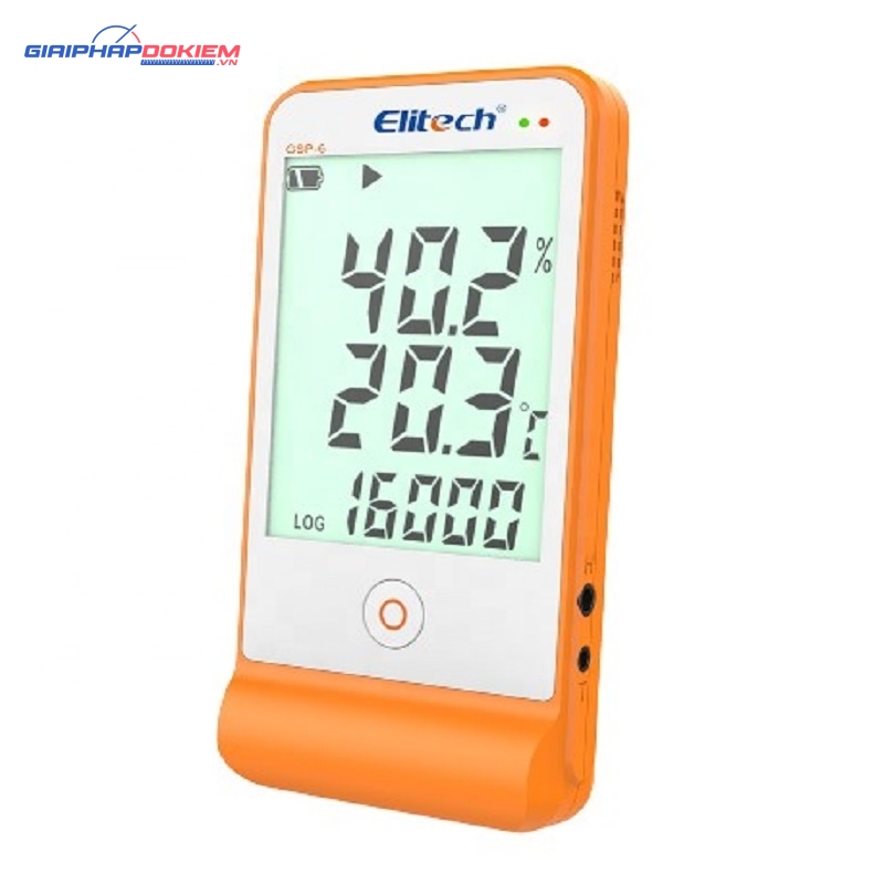 Nhiệt ẩm kế tự ghi Elitech GSP-6 (Ghi 16000 điểm) 2 Nhiệt ẩm kế tự ghi Elitech GSP-6 (Ghi 16000 điểm)
